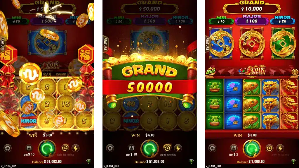 3 Coins In999Online Bonus